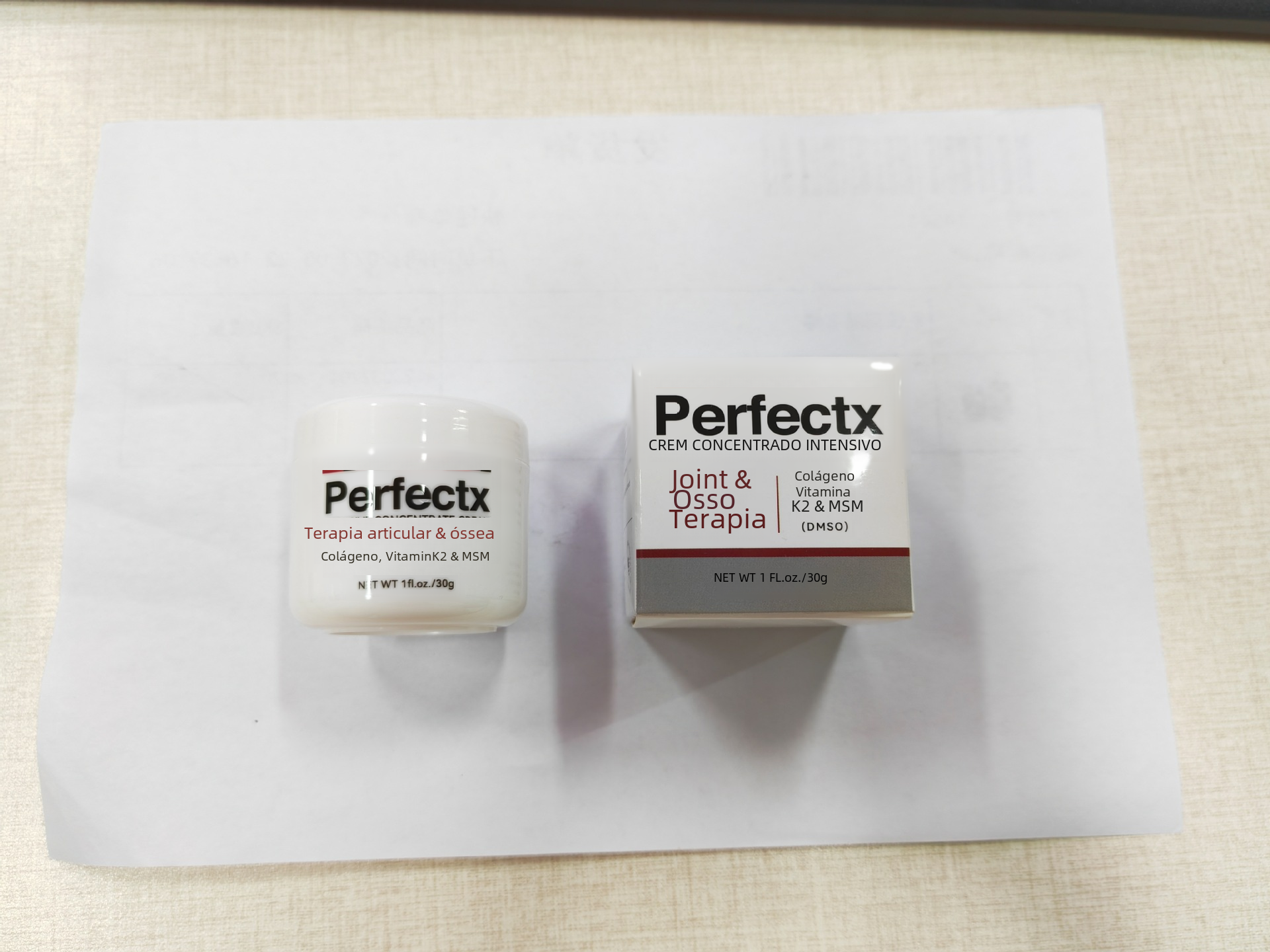 "Perfectx Joint Collagen Cream for Pain Relief and Repair"